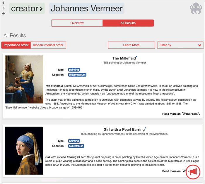 Explore: Johannes Vermeer